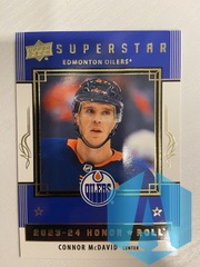 2023-24 Upper Deck Series 1 Superstar Honor Roll #HR-28 Connor McDavid Edmonton Oilers